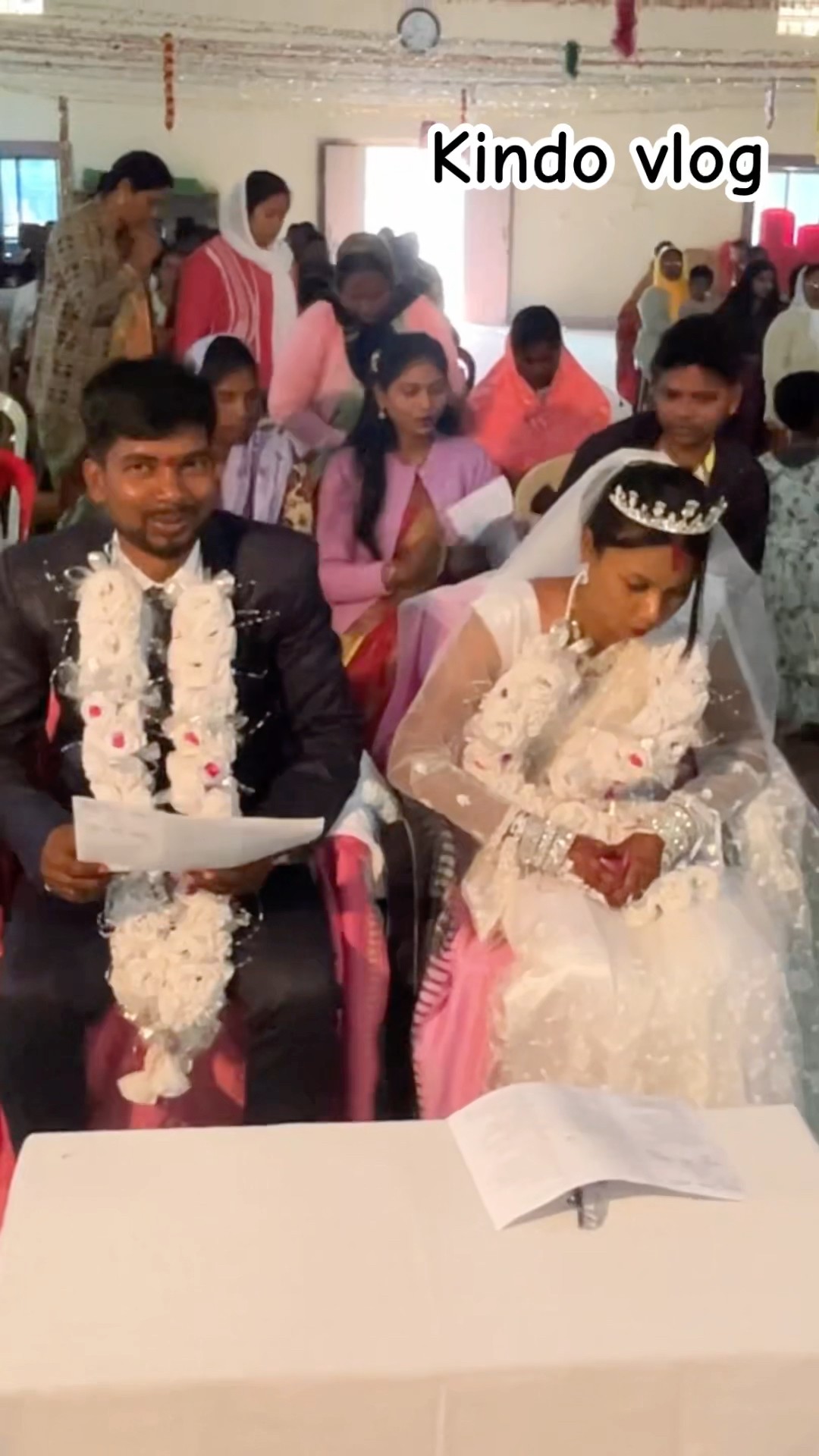 Christain Marriage scene , Jeewan weds jyoti’ ,